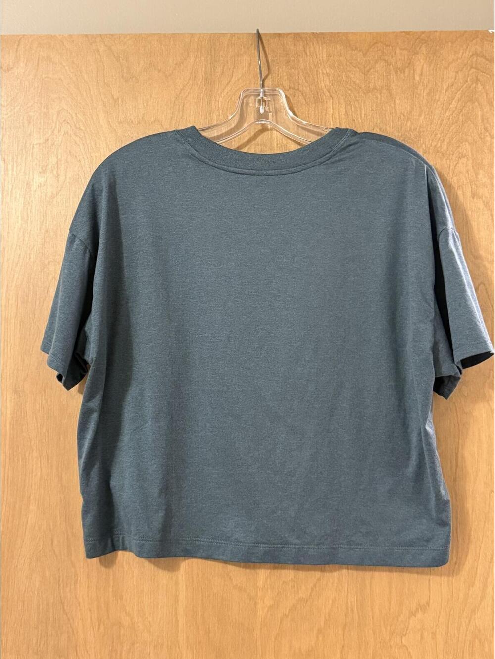 Vuori Daydream Crew Short Sleeve Top | Size M | Ink/Slate Blue Heather - Picture 2 of 7